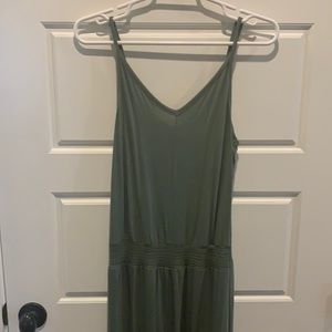 Green Flowy Maxi Dress
